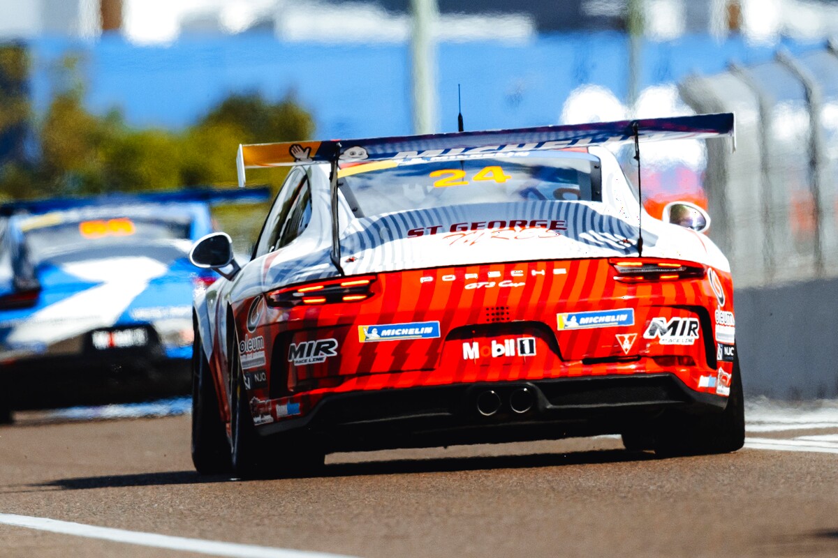 Daniel Quimby #24 racing at Townsville Street Circuit 2026