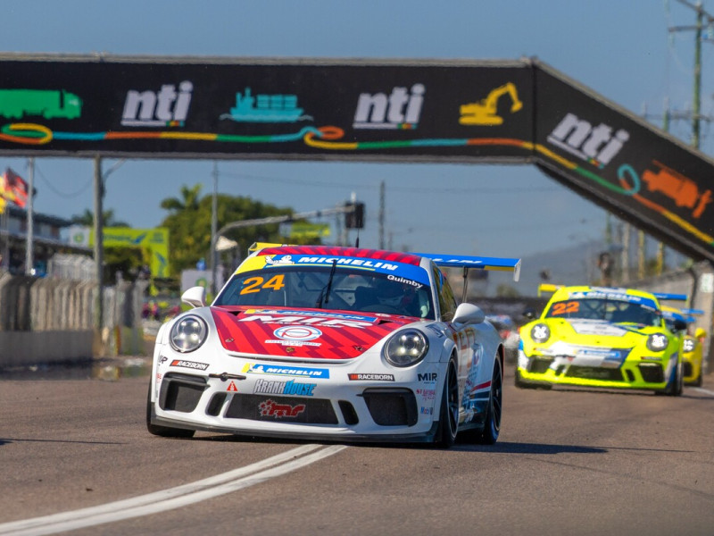 Daniel Quimby #24 racing at Townsville Street Circuit 2026