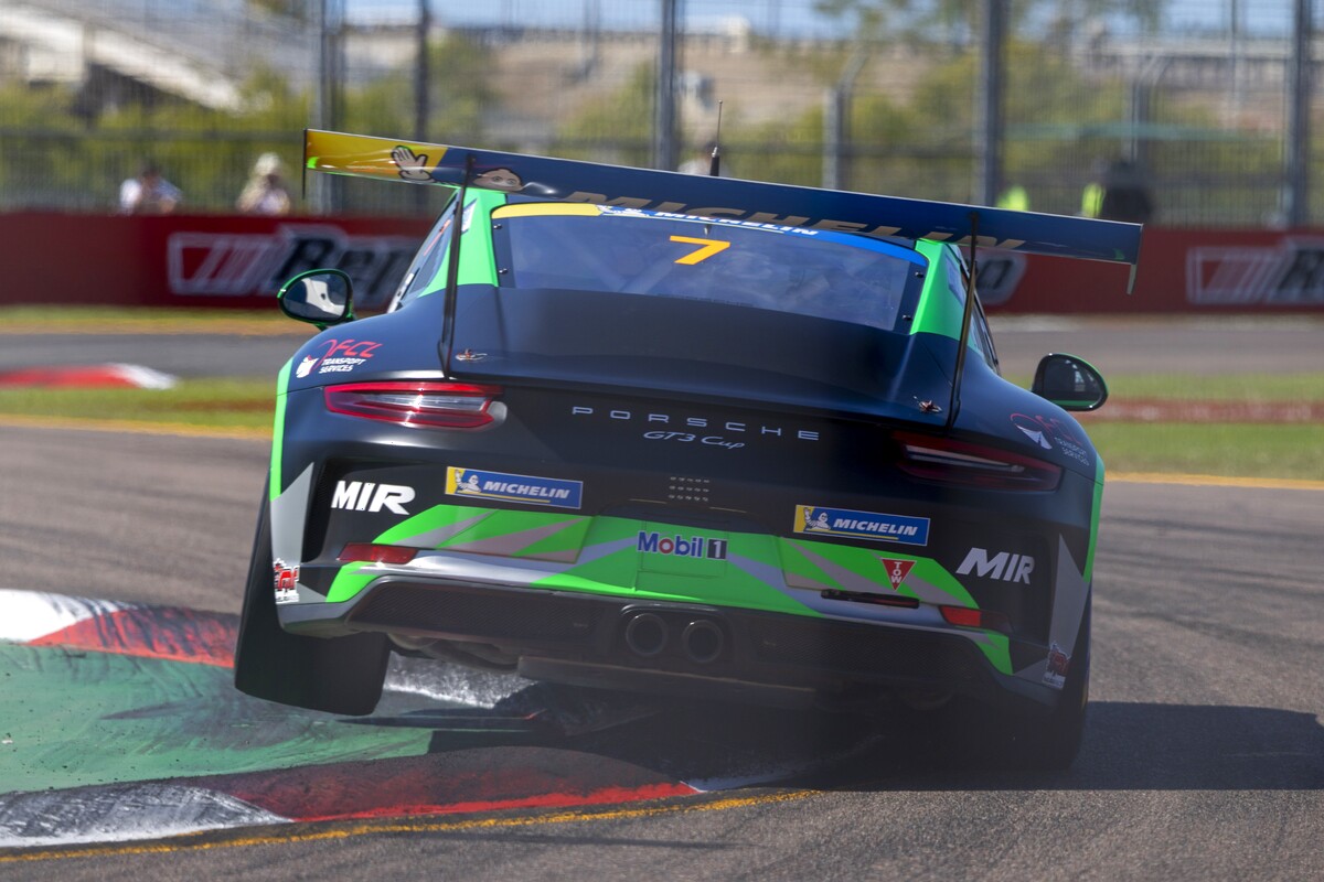 Kamal Mrad #7 racing at Townsville Street Circuit 2026