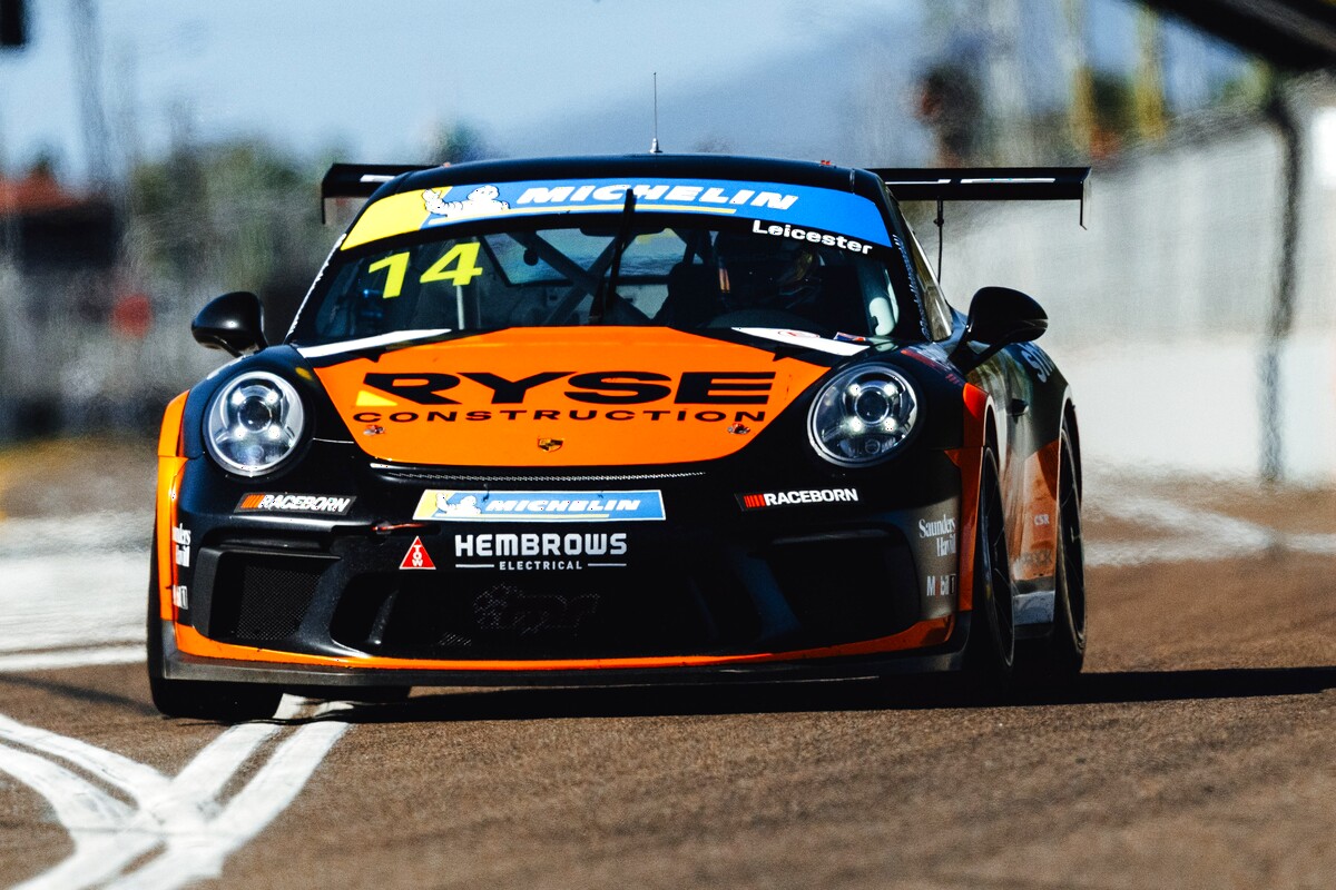 Kent Leicester #14 racing at Townsville Street Circuit 2026