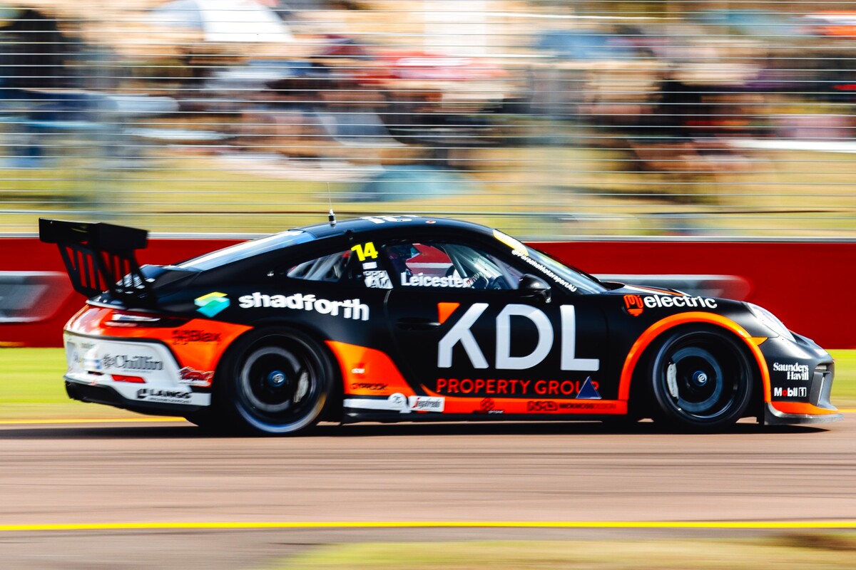 Kent Leicester #14 racing at Townsville Street Circuit 2026