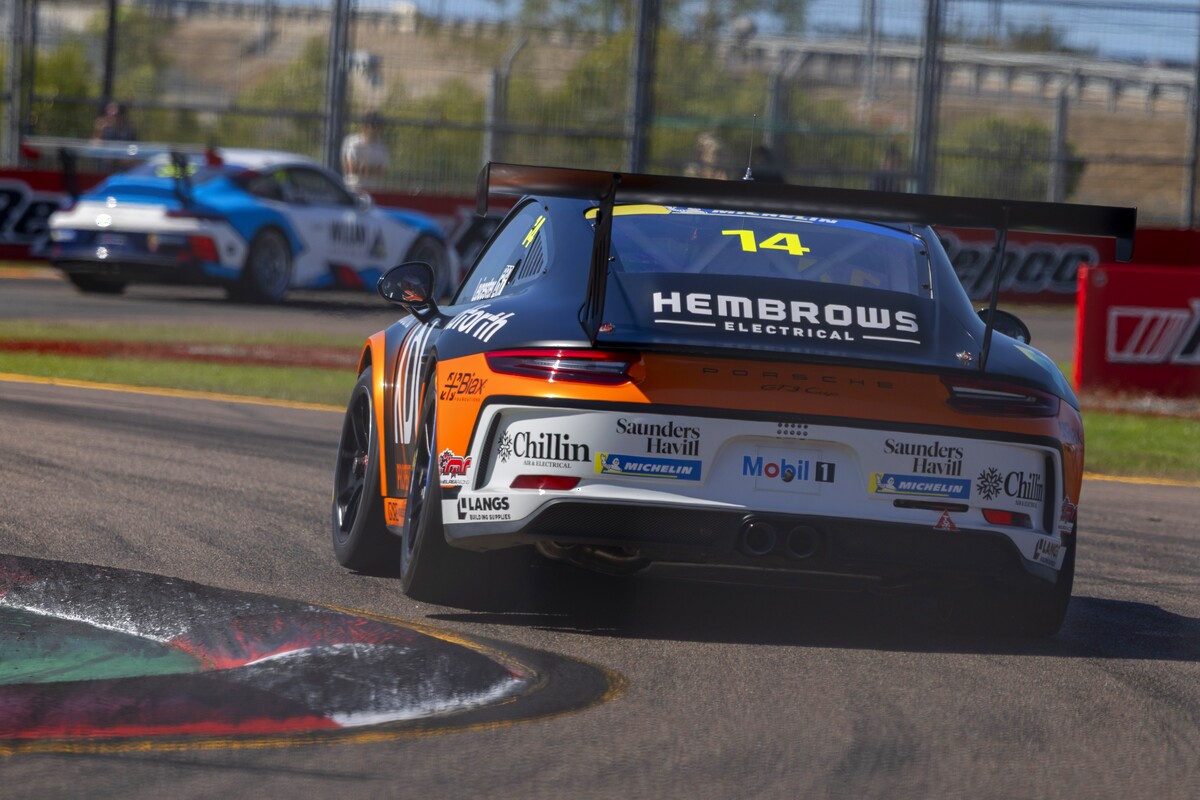 Kent Leicester #14 racing at Townsville Street Circuit 2026