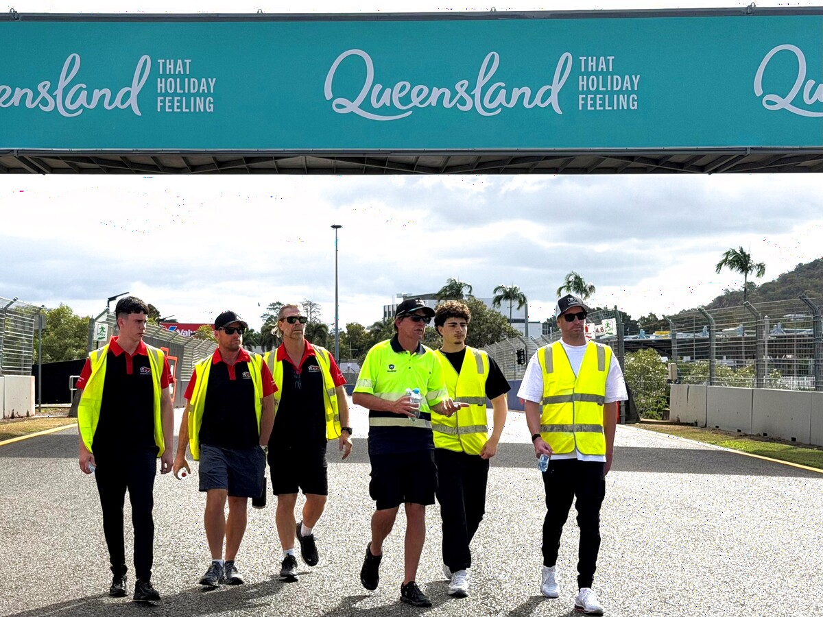 McElrea Racing drivers at Townsville Street Circuit 2026