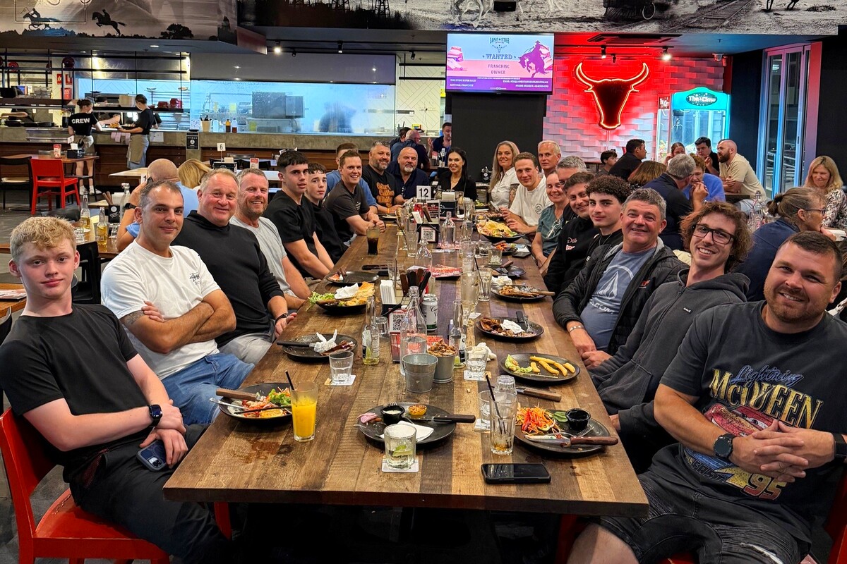 McElrea Racing drivers and crew at Townsville Street Circuit 2026