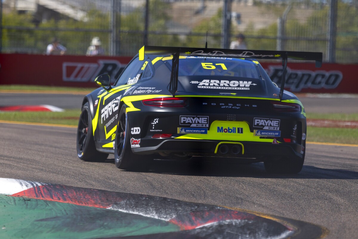 Tim Farrell #51 racing at Townsville Street Circuit 2026