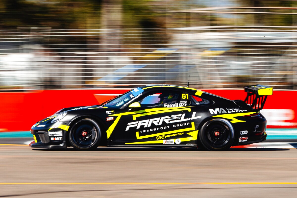 Tim Farrell #51 racing at Townsville Street Circuit 2026