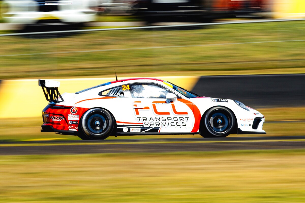 Daniel Quimby #24 racing at Sydney Motorsport Park 2026