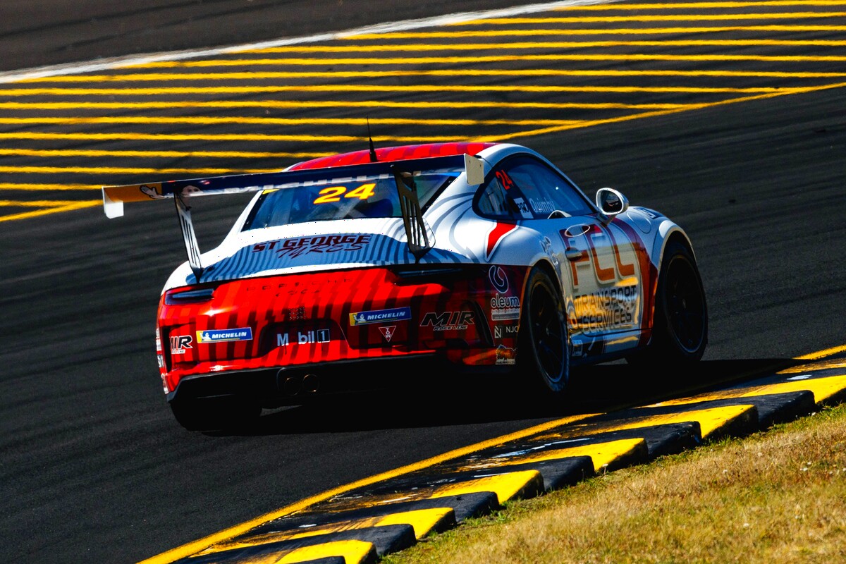 Daniel Quimby #24 racing at Sydney Motorsport Park 2026