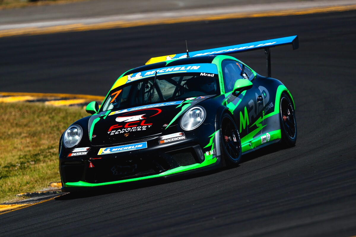 Kamal Mrad #7 racing at Sydney Motorsport Park 2026