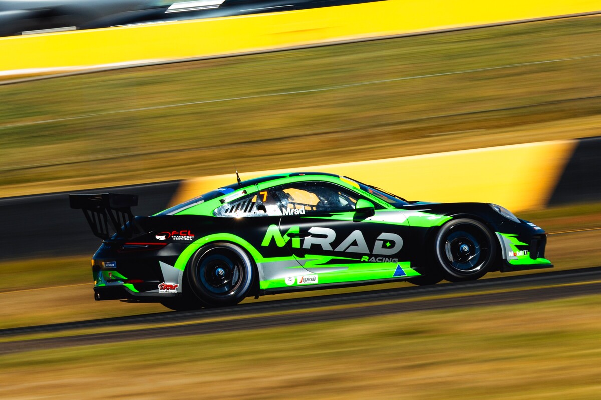 Kamal Mrad #7 racing at Sydney Motorsport Park 2026