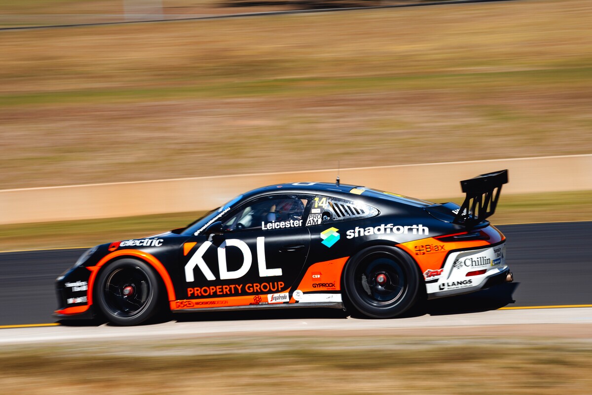 Kent Leicester #14 racing at Sydney Motorsport Park 2026