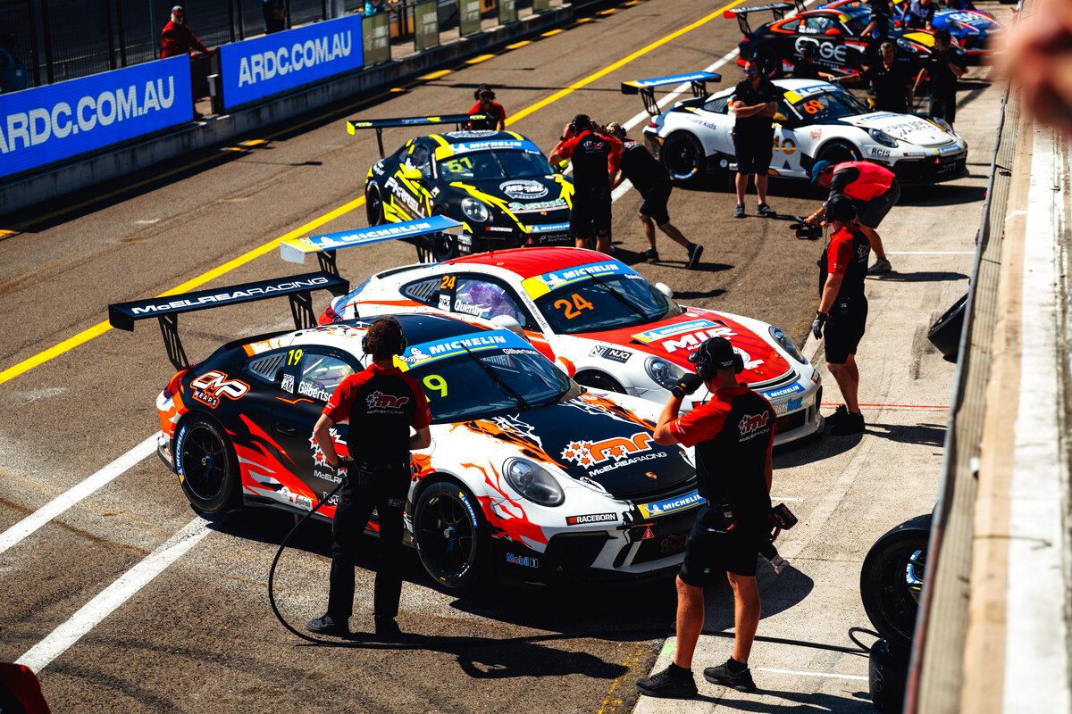 McElrea Racing crew at Sydney Motorsport Park 2026