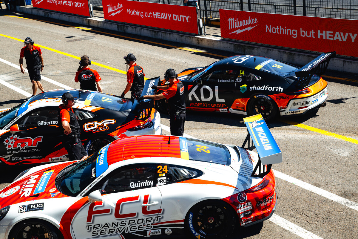 McElrea Racing crew at Sydney Motorsport Park 2026