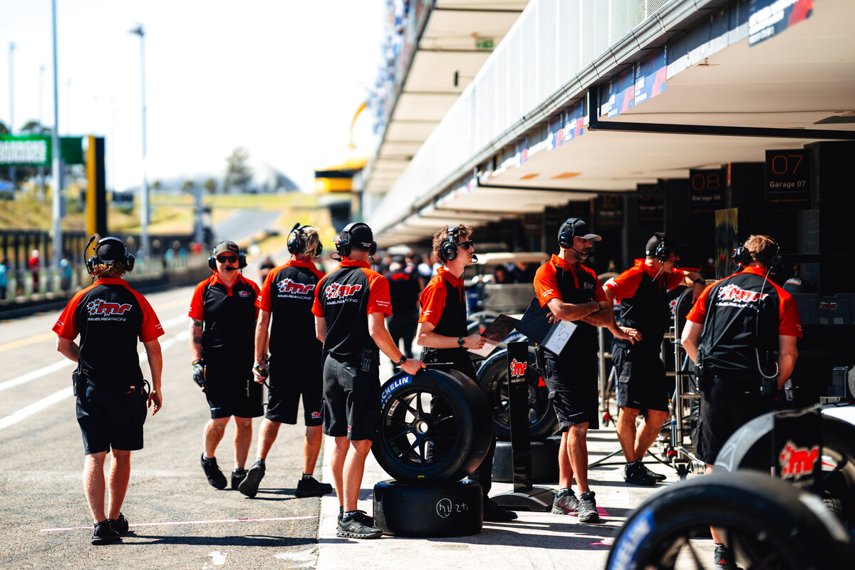 McElrea Racing crew at Sydney Motorsport Park 2026
