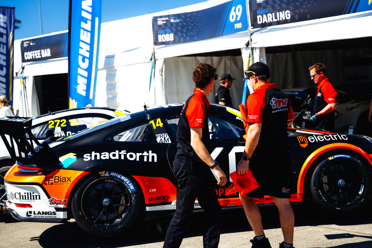 McElrea Racing crew at Sydney Motorsport Park 2026