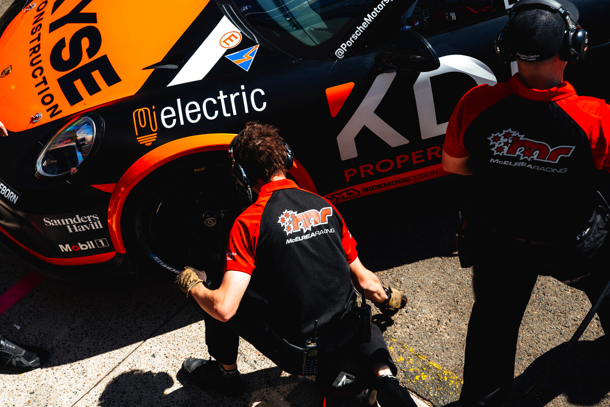 McElrea Racing crew at Sydney Motorsport Park 2026