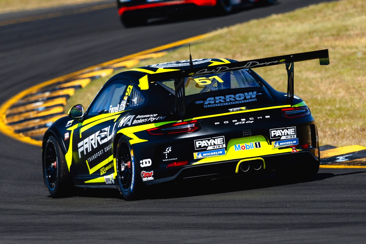 Tim Farrell #51 racing at Sydney Motorsport Park 2026
