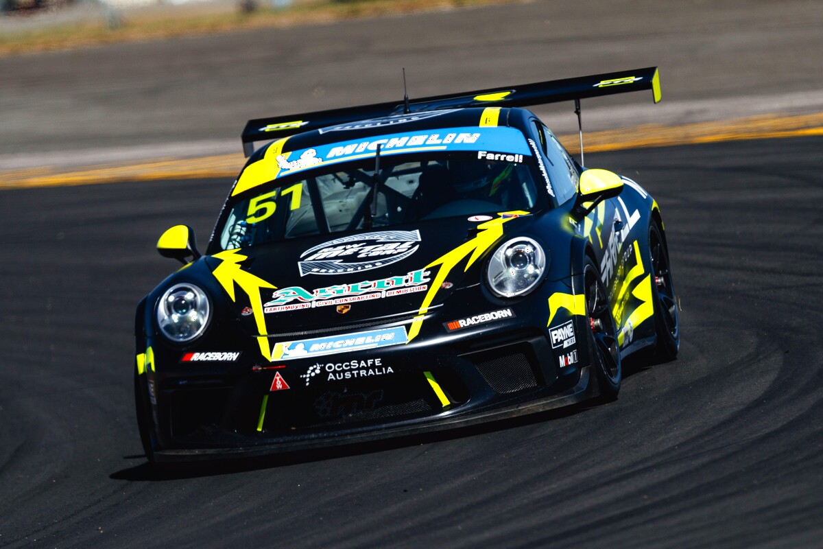 Tim Farrell #51 racing at Sydney Motorsport Park 2026